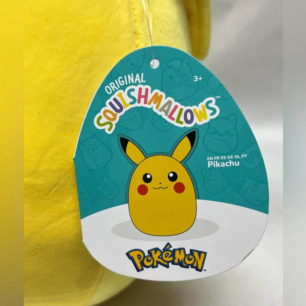 Pokemon Pikachu 10” Squishmallow - New - Picture 2 of 3